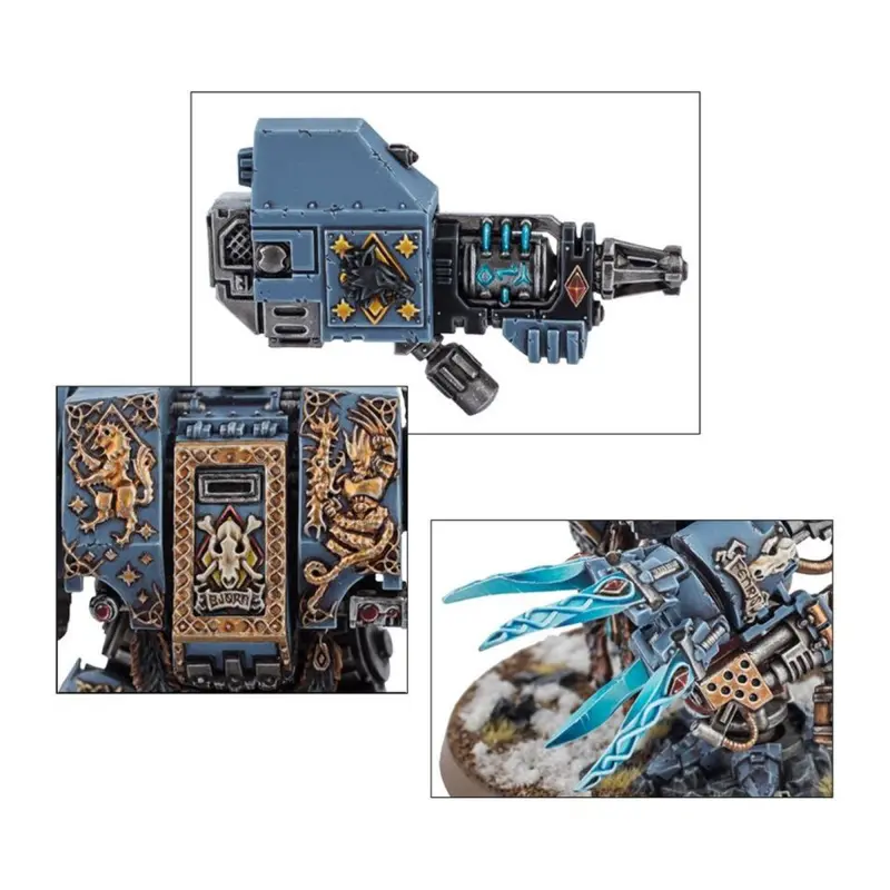 Venerable dreadnought, space wolves, warhammer 40k, games workshop, model 53-12